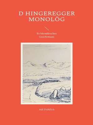 cover image of D Hingeregger Monolög